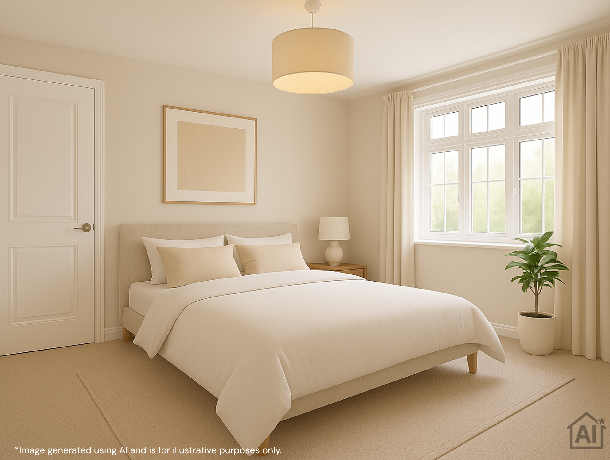 Buckley Place AI image - bedroom