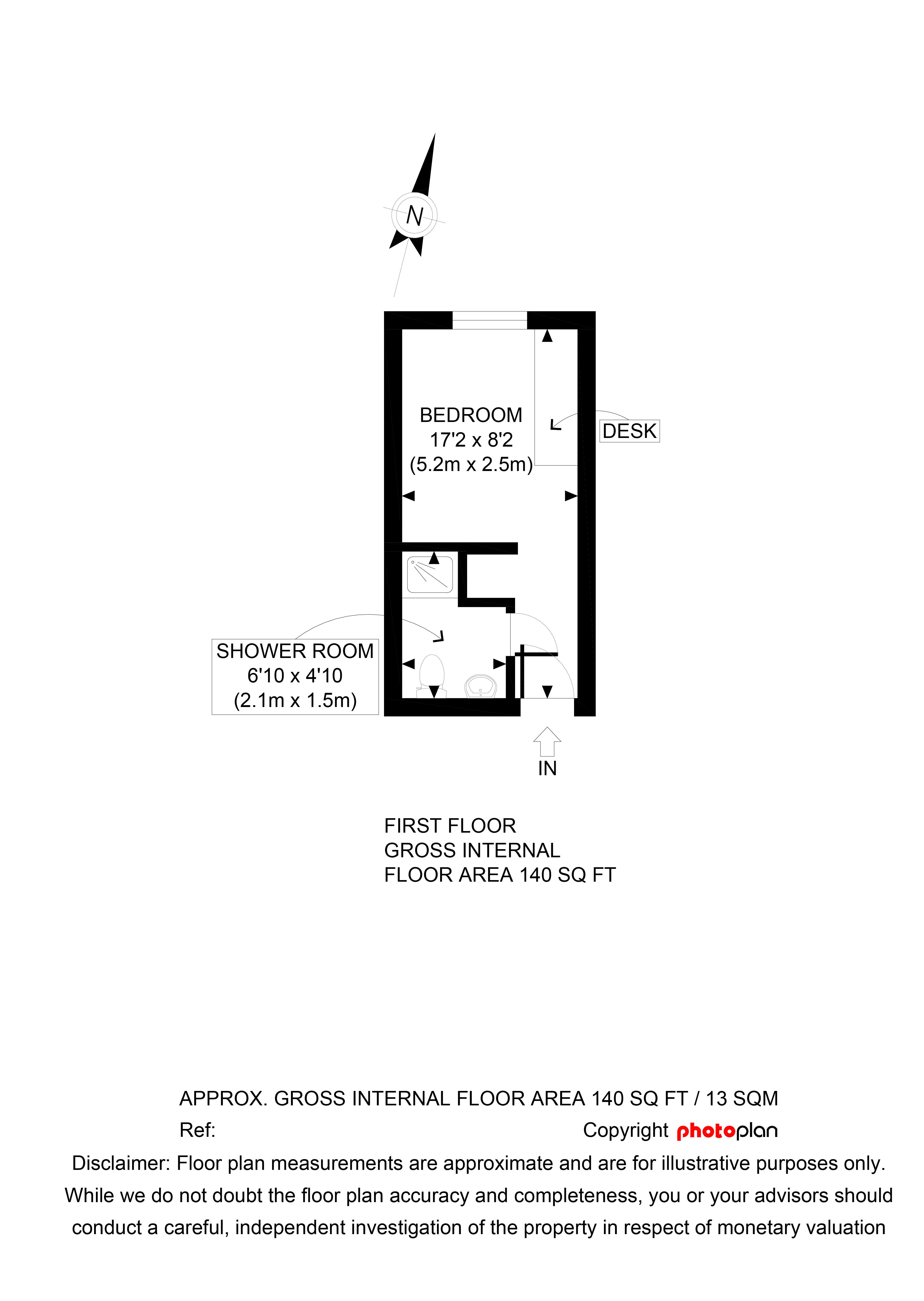 Green Lanes rooms floor plan