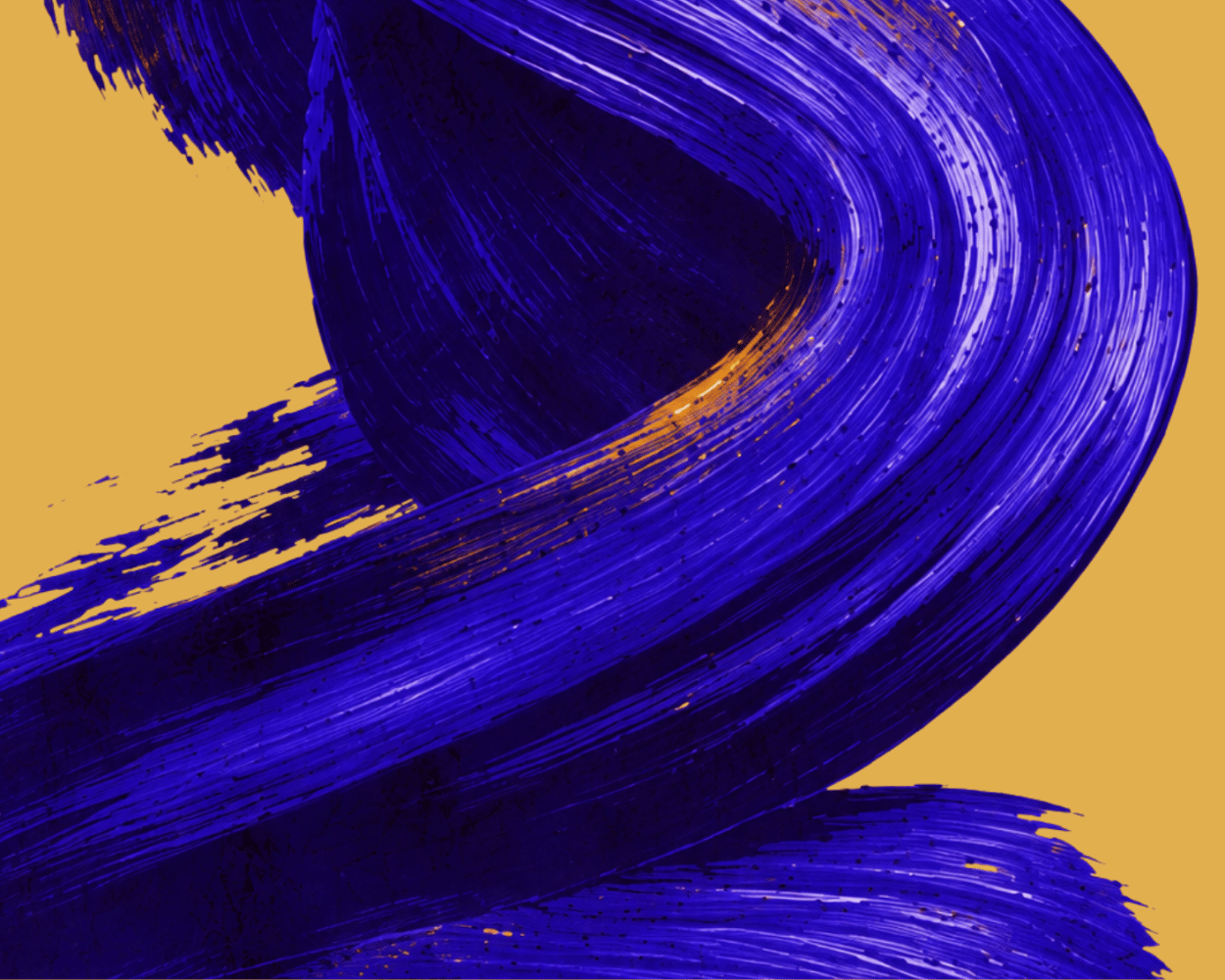 Indigo brushstroke image