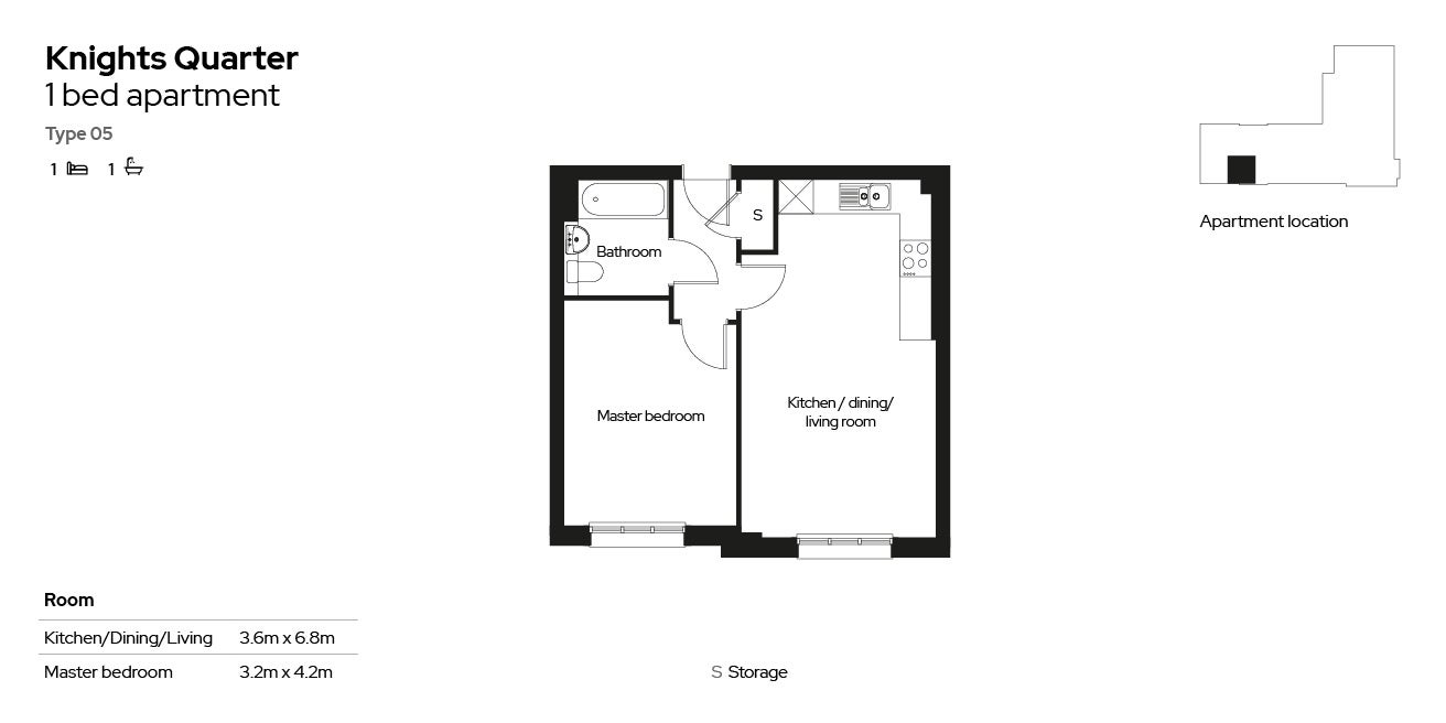 Knights Quarter apartment type 05