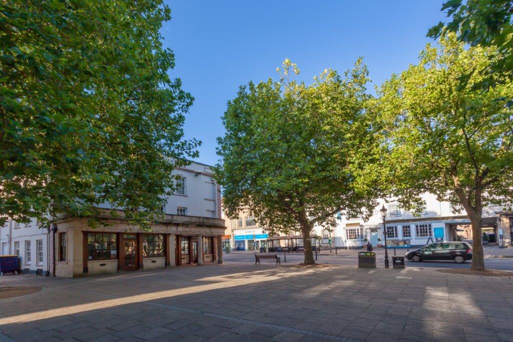 A view of Witney high street.