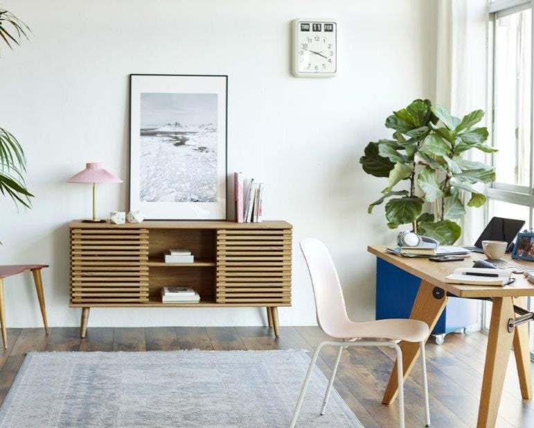 Pavilion Heights 2 bed apartment stock home office