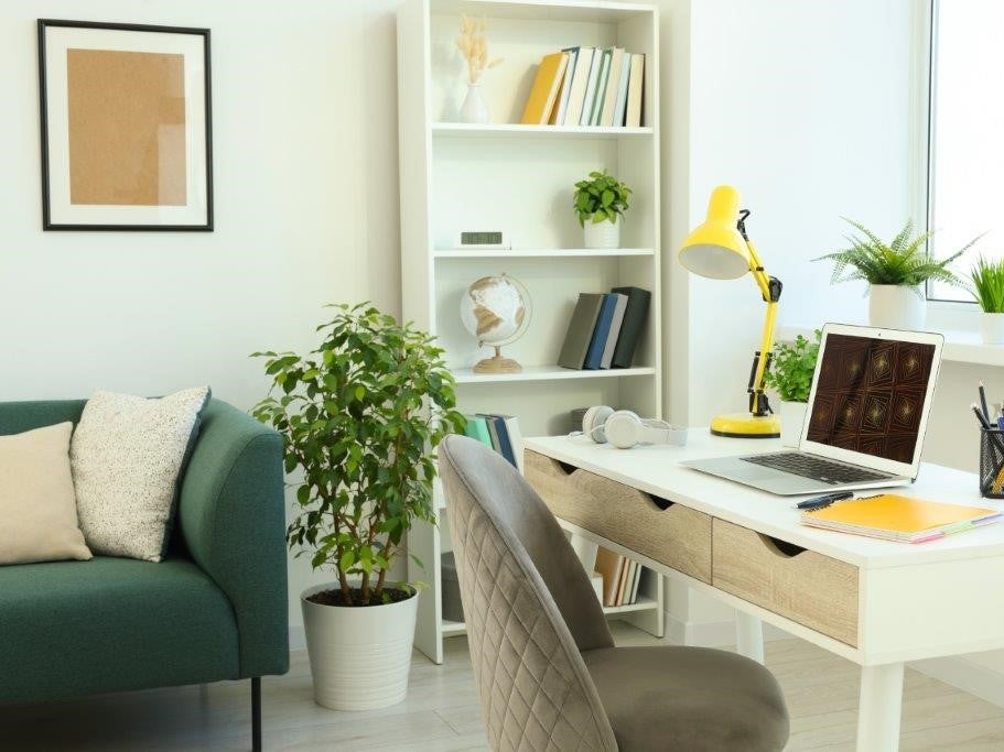 SNG at Wichelstowe - houses stock image bedroom 3 home office