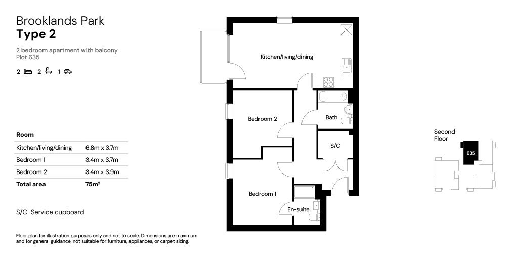 Floor plan 635