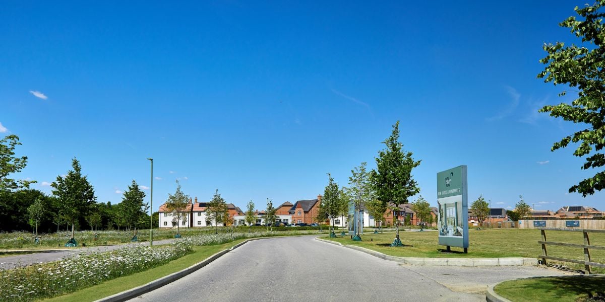 Entrance to Winterbrook Meadows