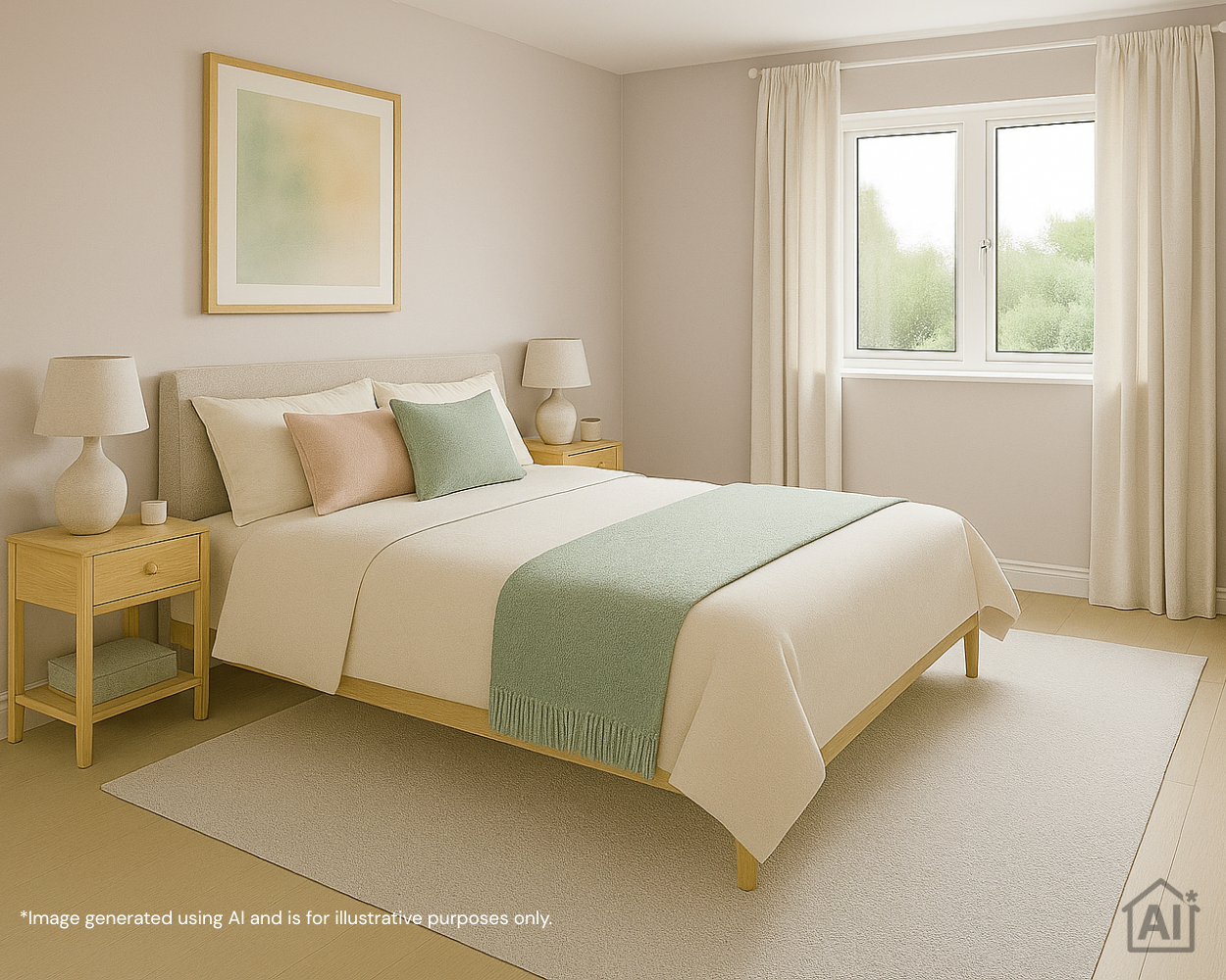 Buckley Place AI image - bedroom