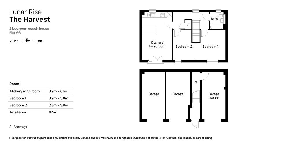 Lunar Rise floor plan plot 66