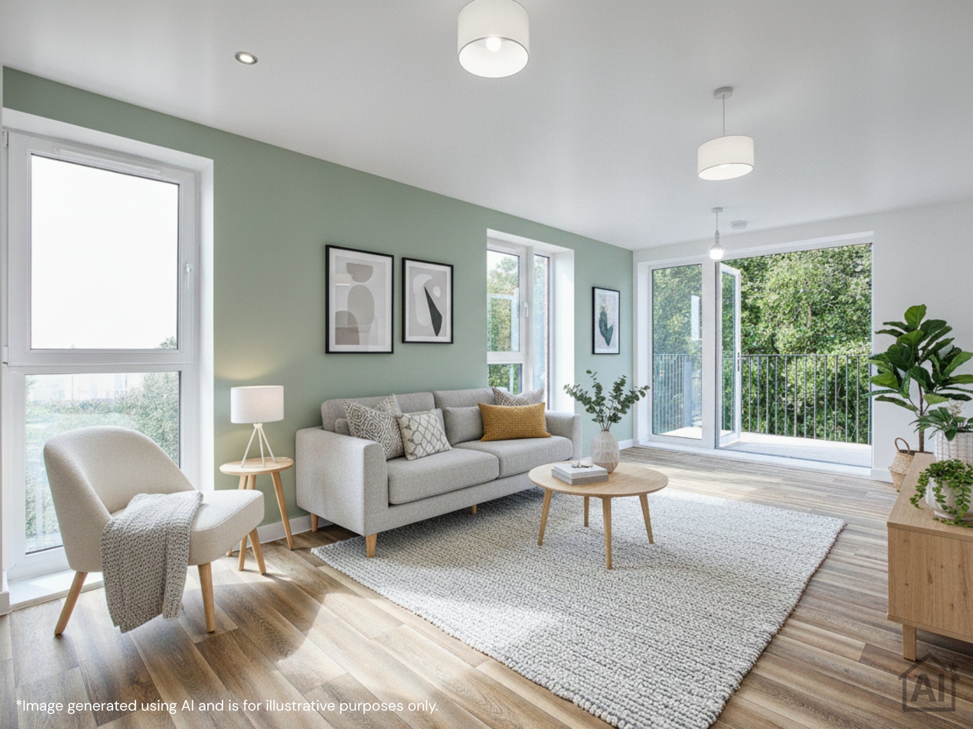 SNG at Montem, E1 BLOCK Type H living room