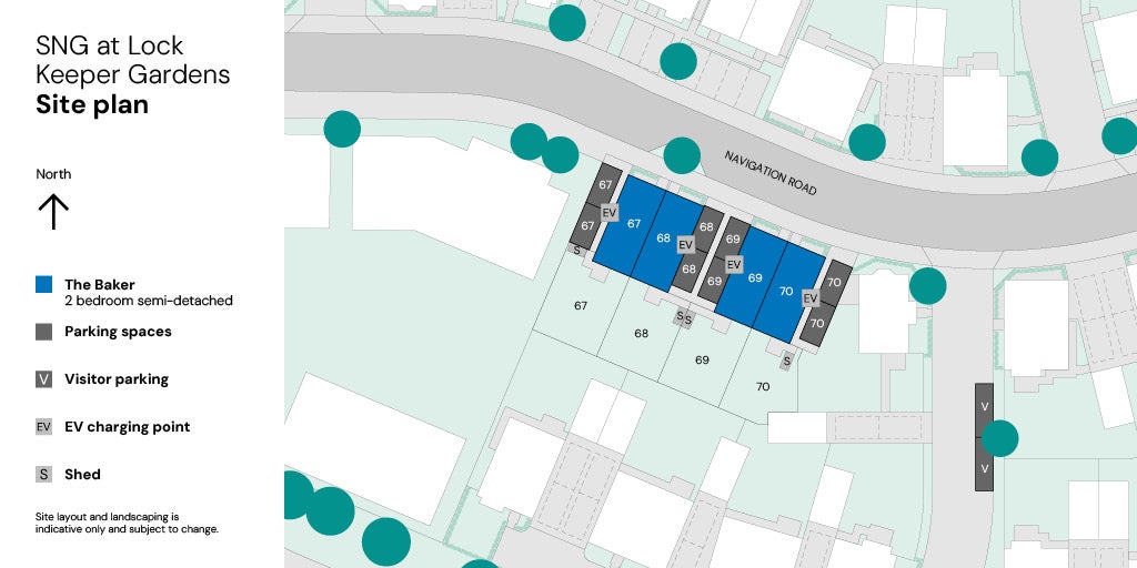 Site Plan 67-70
