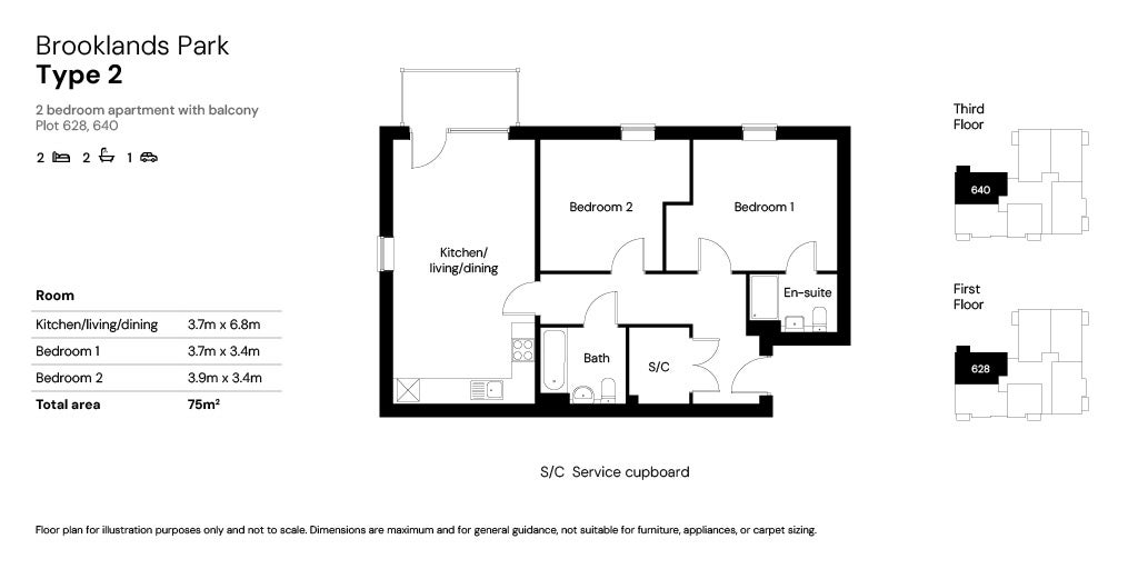 Floor plan 628 & 640
