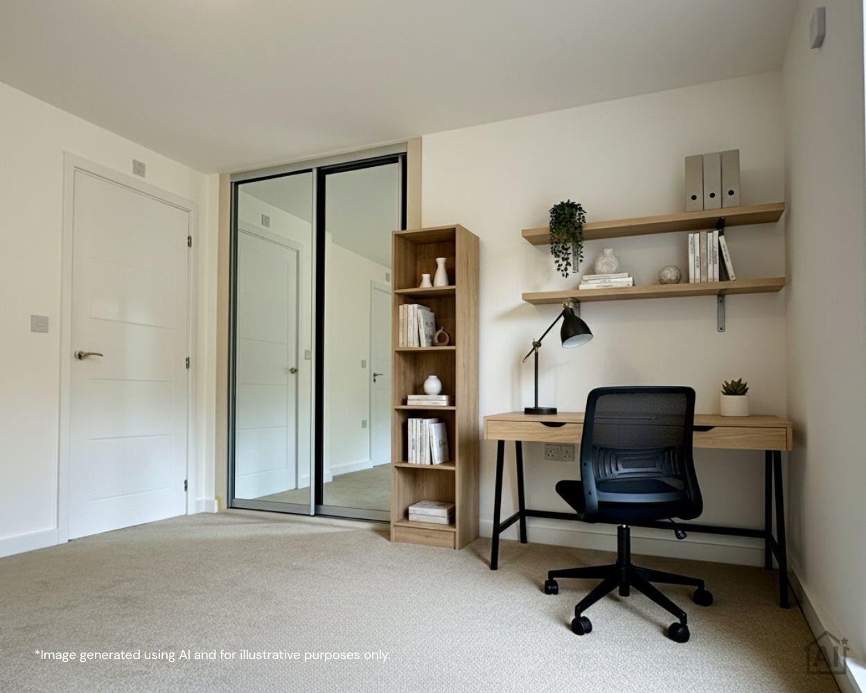 Brooklands Park AI interior 2 bed