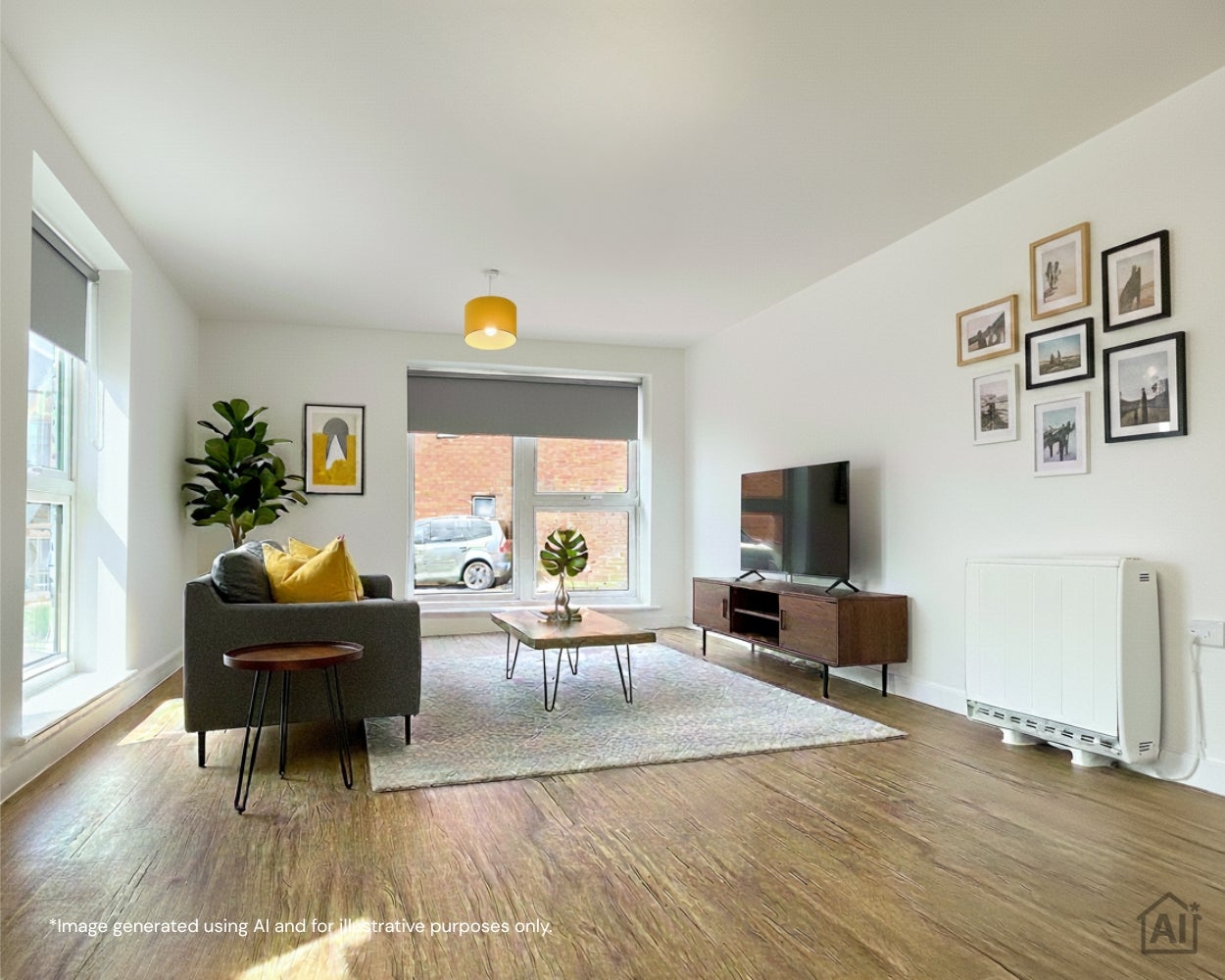 Brooklands Park AI interior 1 bed