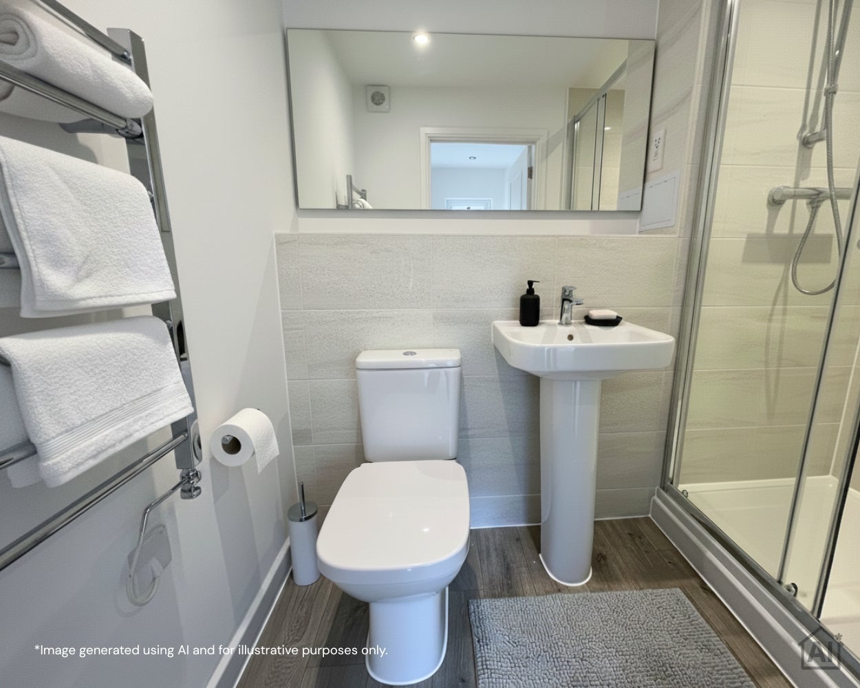 Brooklands Park AI interior 2 bed
