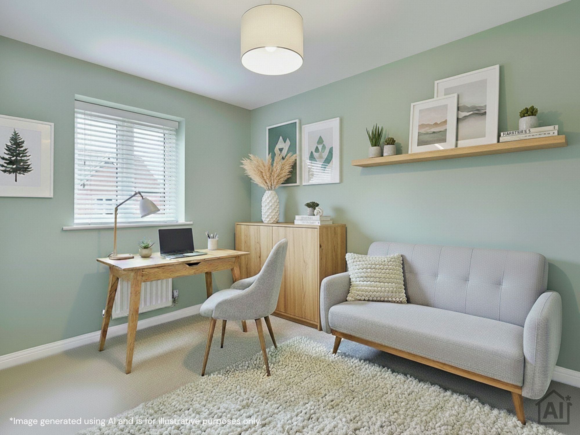 SNG at Emmer Green Drive - AI interior home office