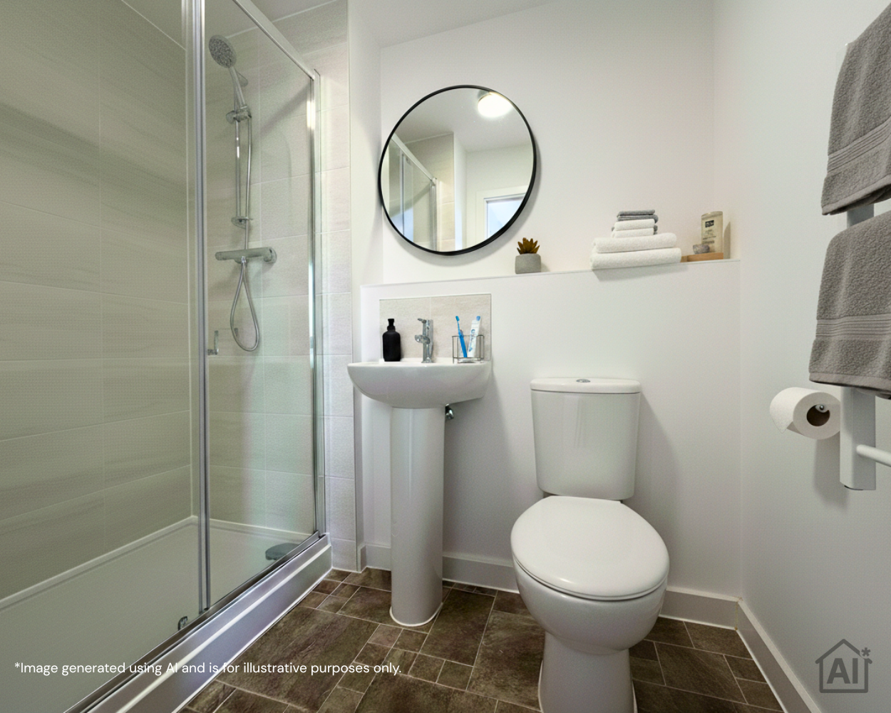 Brooklands Park AI interior en-suite