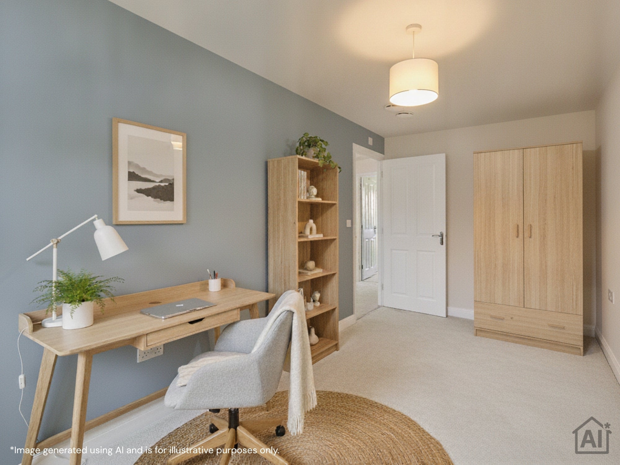SNG at Wichelstowe - home office AI interior 