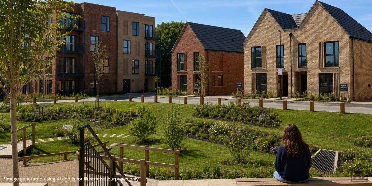 SNG at Montem development gallery image 1 - landscaped site image 2