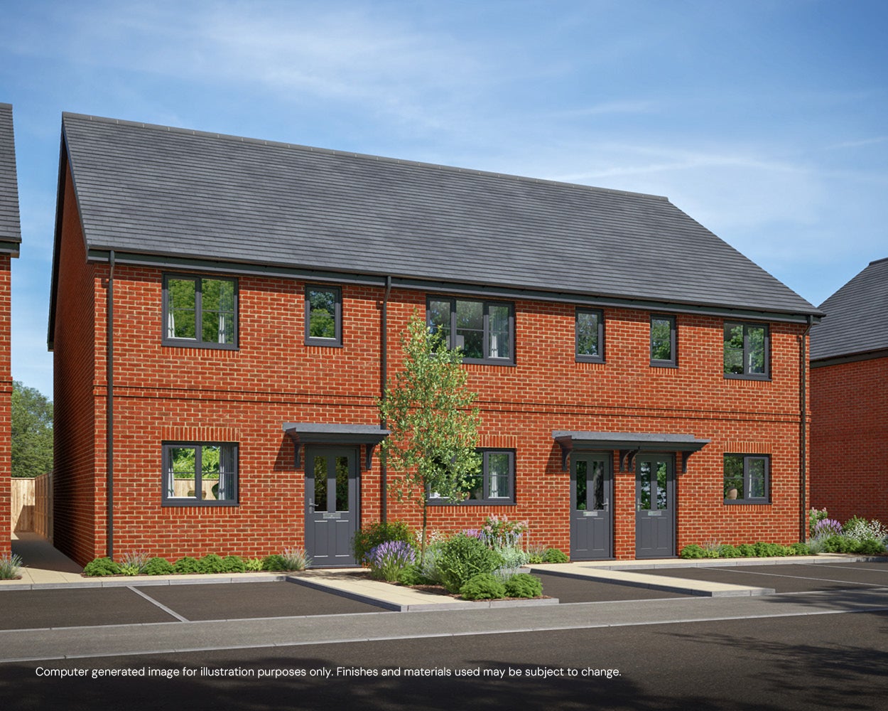 SNG at Lock Keeper Gardens CGI - 2 & 3 beds