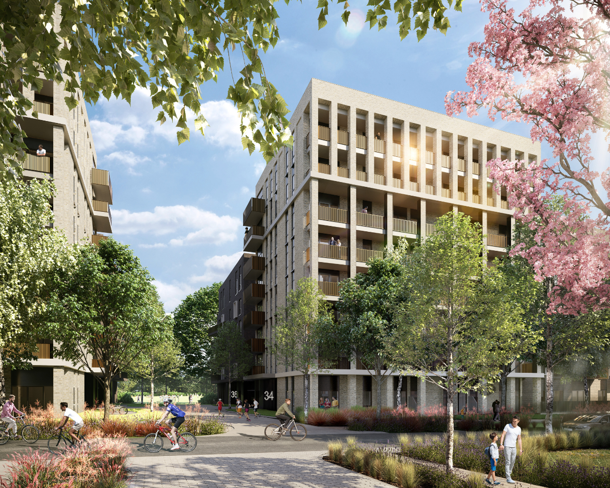 Northwick Parkside exterior CGI