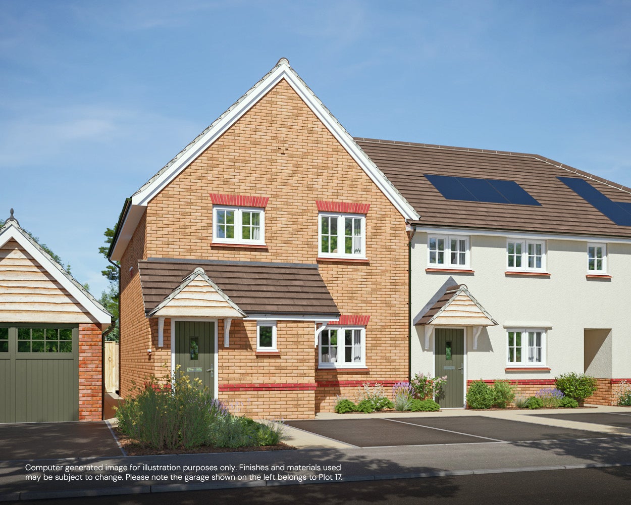 SNG at Charlton Common CGI 15-16 2 bed maisonette second angle