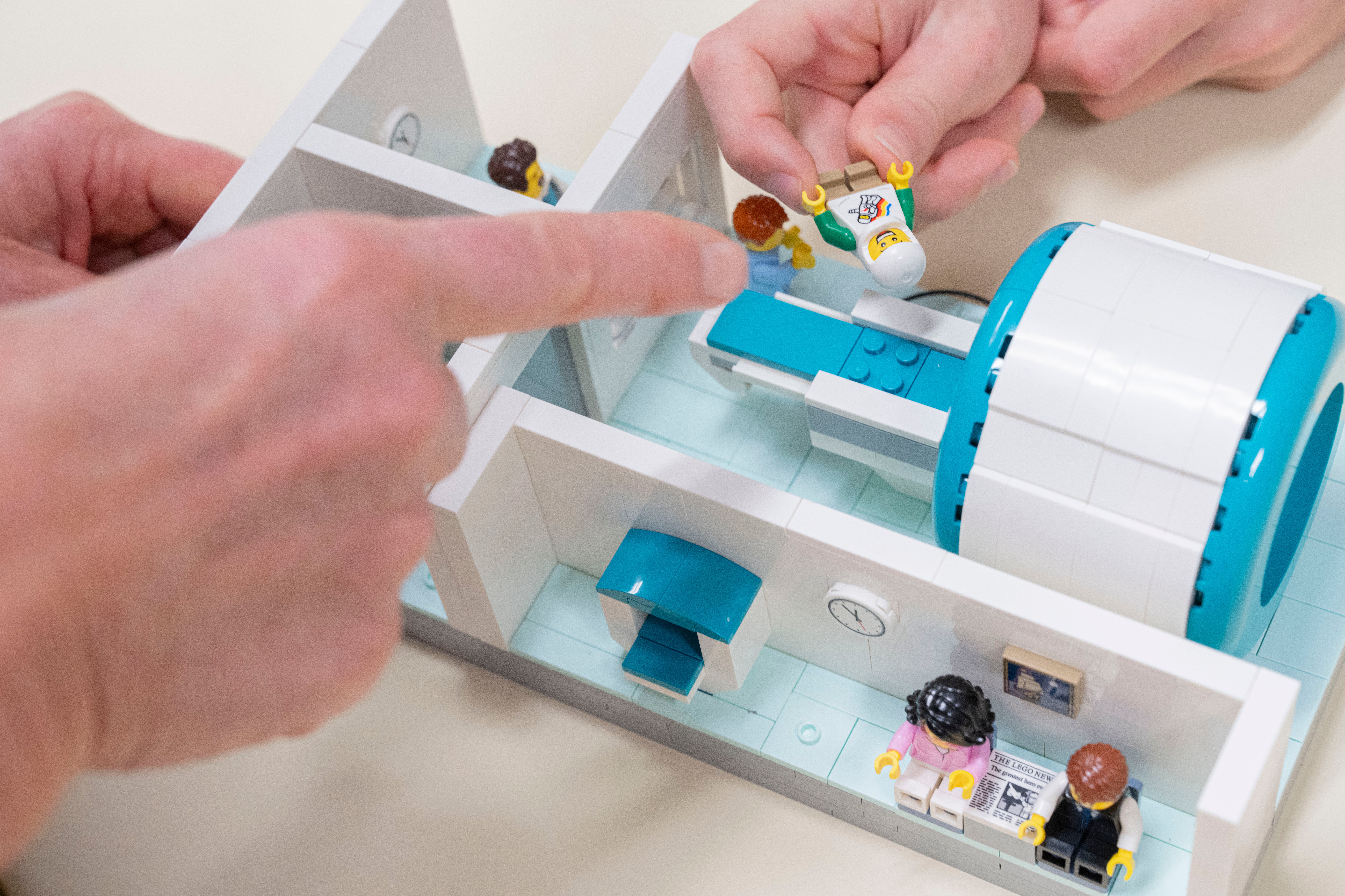 LEGO MRI ter voorbereiding