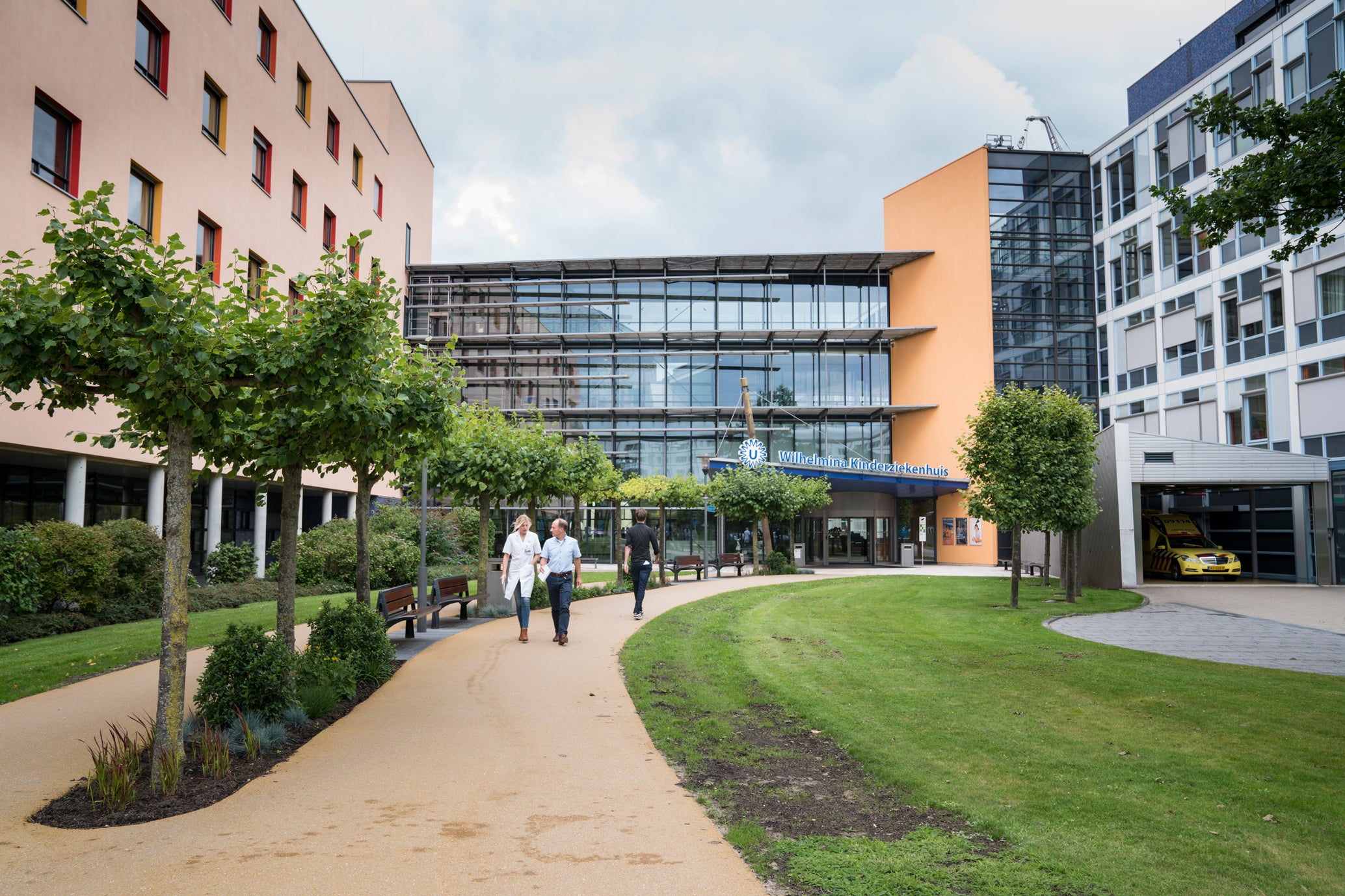 Zij-ingang Wilhelmina Kinderziekenhuis