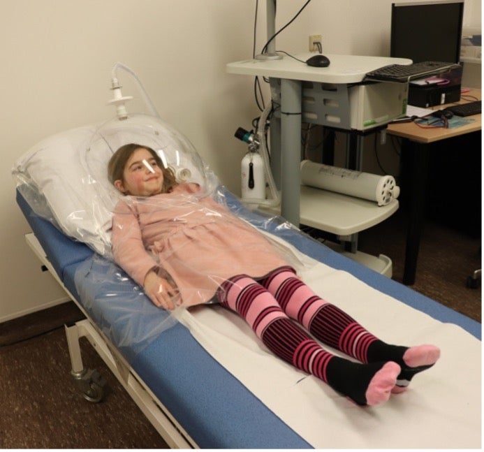 Hier meten we energieverbruik bij een kind