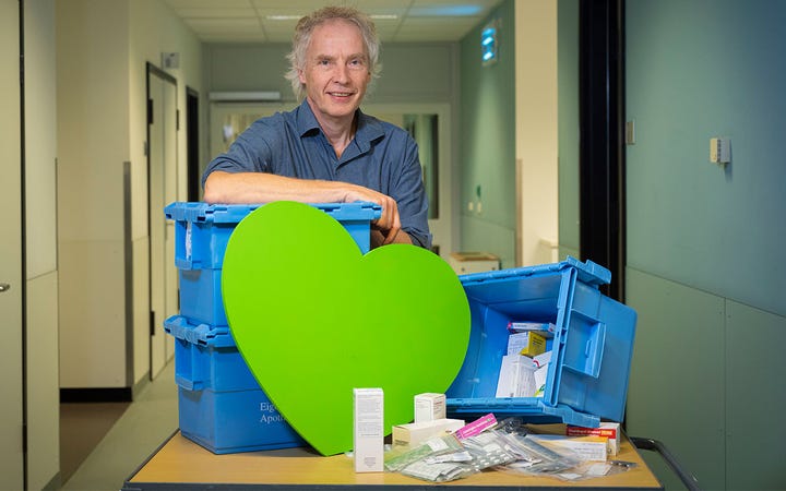 Marcel Schinkel met groen hart voor expeditie groen en gezond