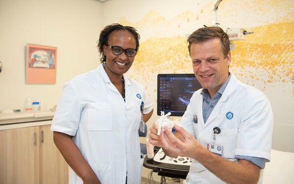 Kindercardiologen Naiz Majani en Martijn Slieker