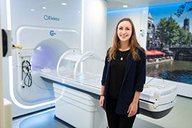 Researcher Lois Daamen