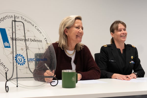 Carina Hilders en Diane Verweij