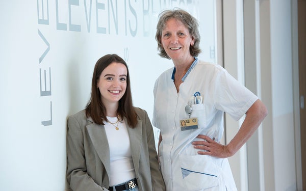 Chantal en Jacqueline Sibbel (ergotherapeut)