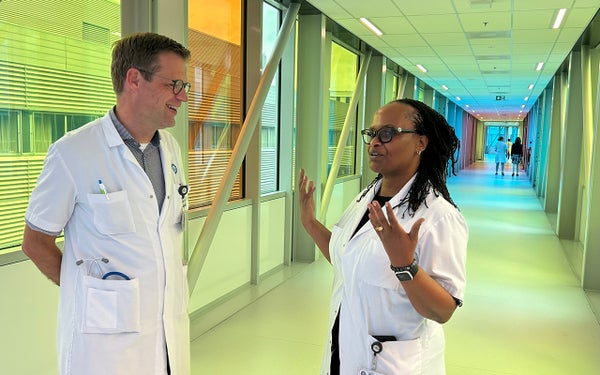 Martijn Slieker en Naiz Majani