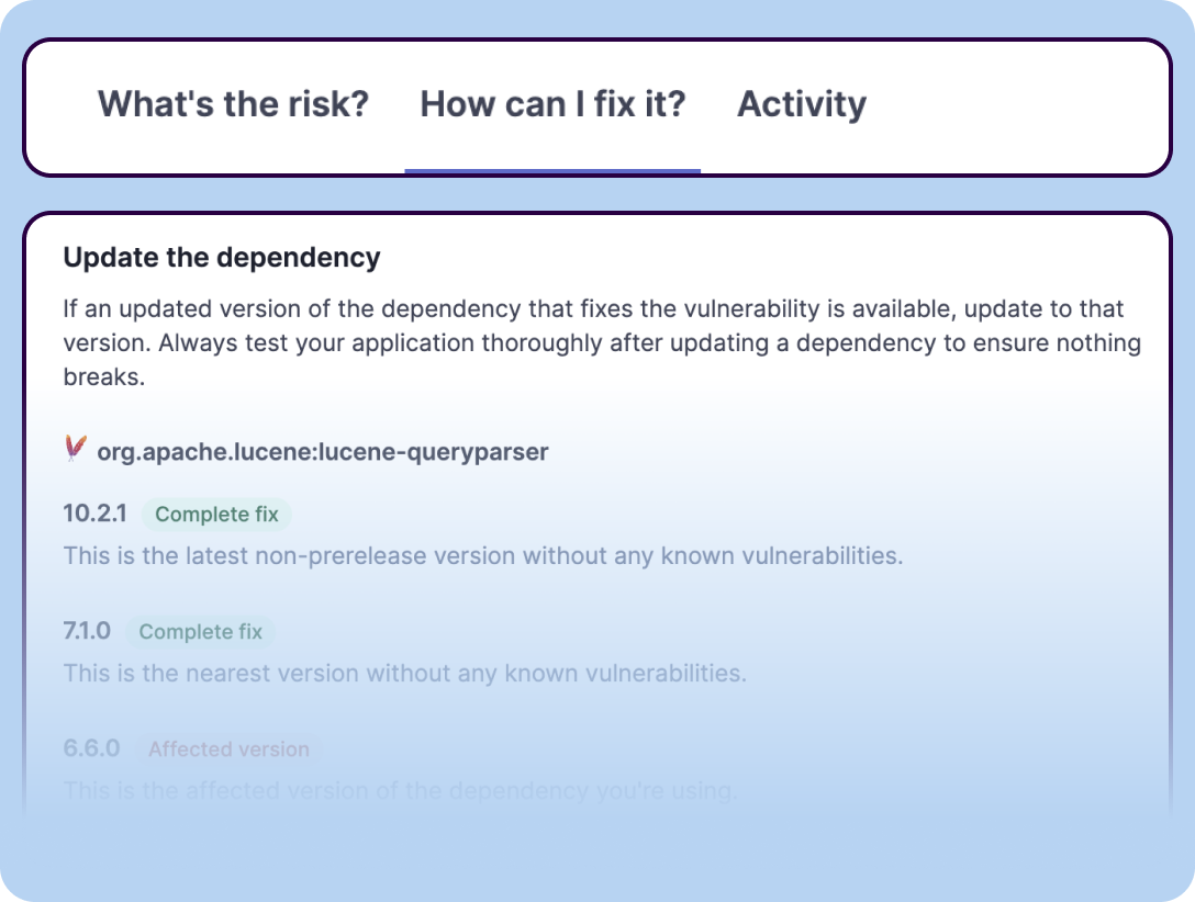 SCA Tool: Software Composition Analysis Scanning Solution for ...