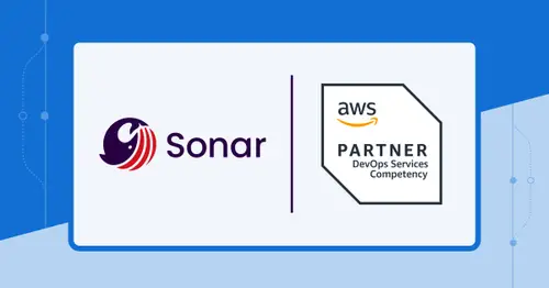 Image for Sonar Achieves AWS DevOps Competency Partner Status