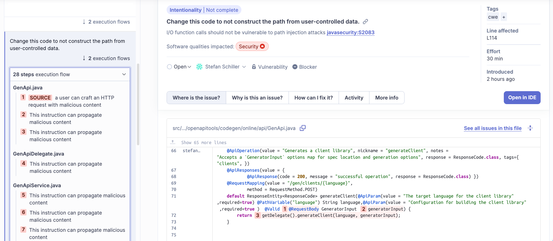 The Power of Taint Analysis: Uncovering Critical Code Vulnerability in ...