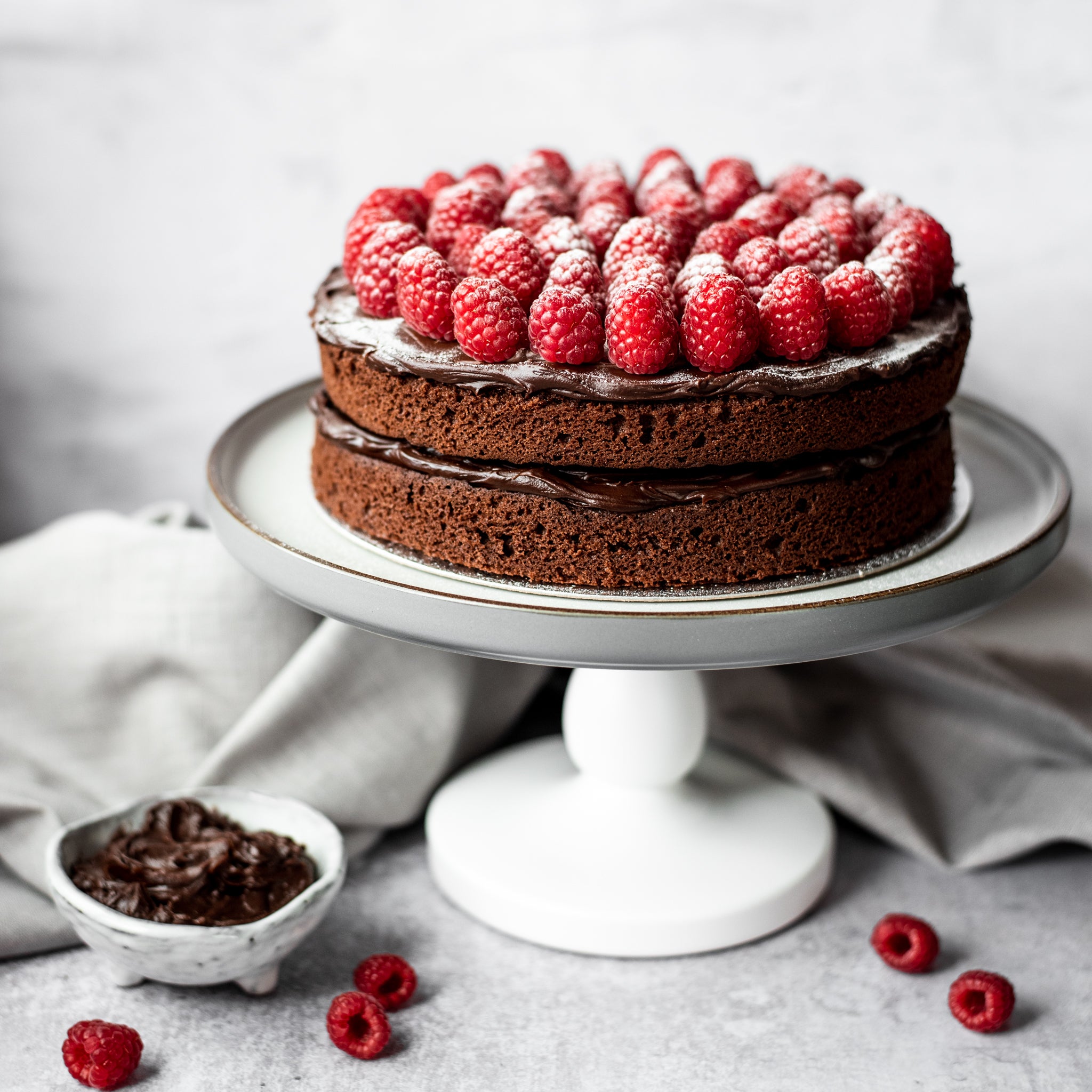 Chocolate & Raspberry Cake Recipe | How to Make Chocolate & Raspberry ...