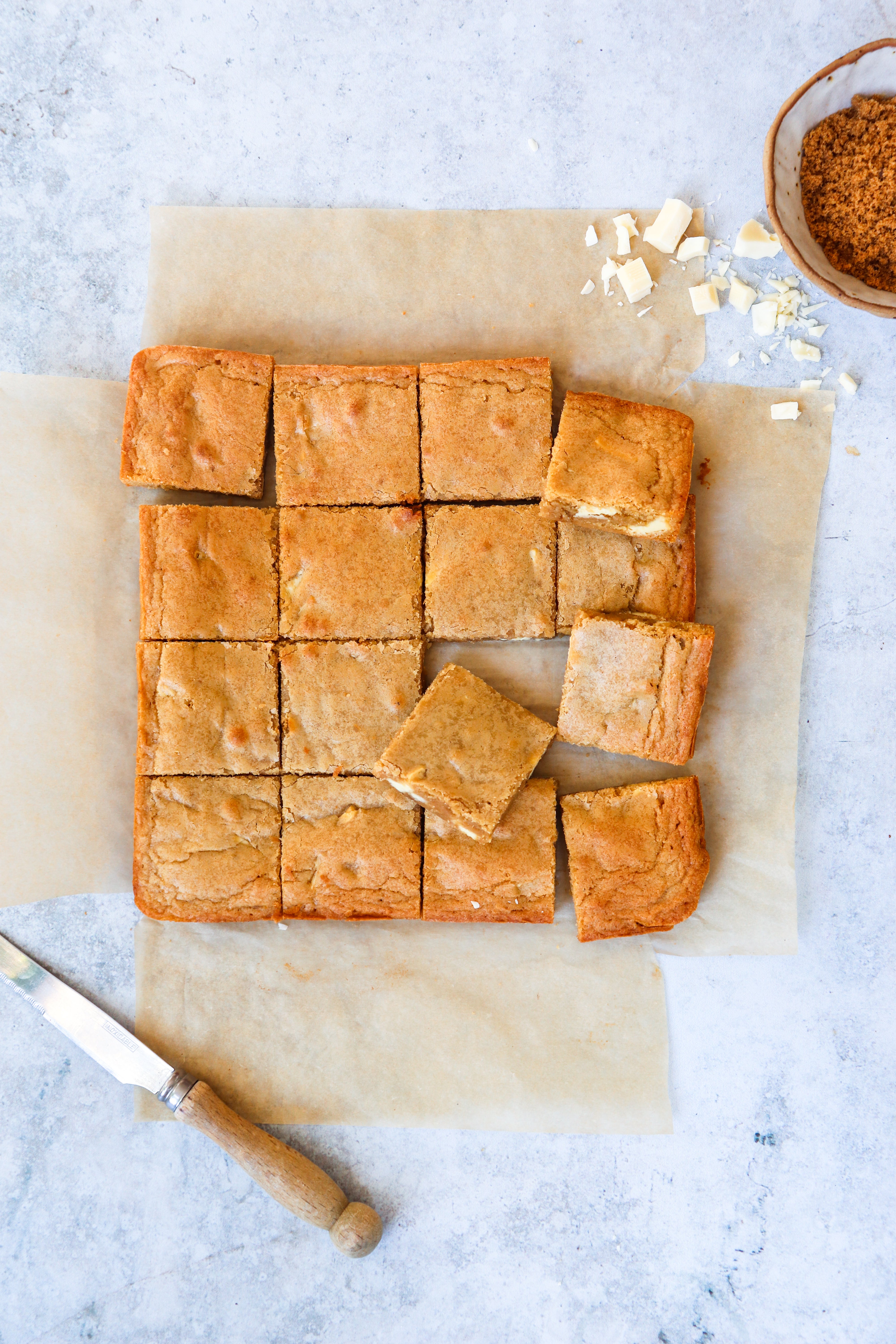 Brown Butter Blondies Recipe | How To Make Brown Butter Blondies