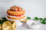 Low Sugar Victoria Sponge Recipe Baking Mad