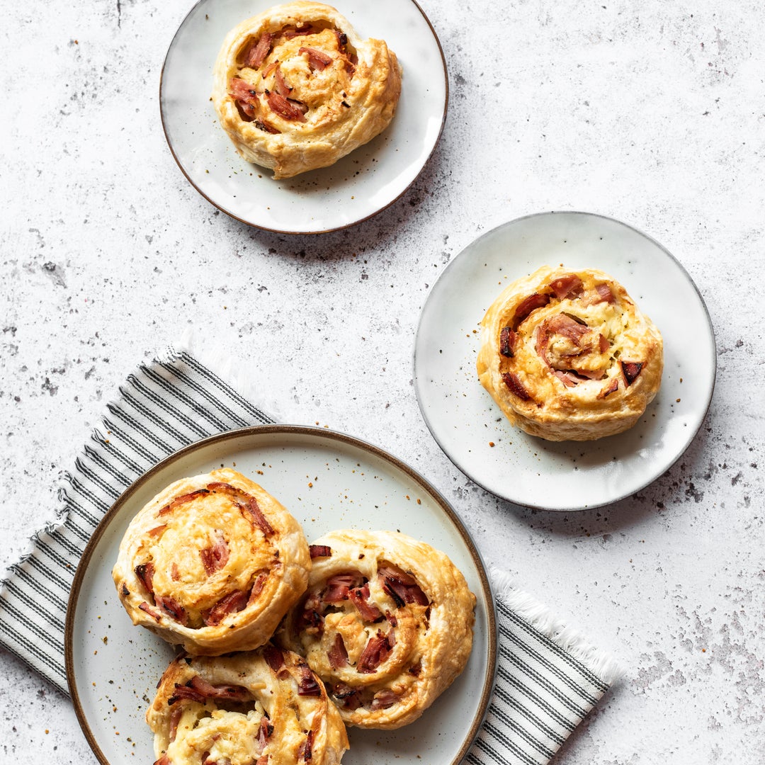 Ham & Cheese Puff Pastry Swirls Recipe Baking Mad Ham & Cheese Puff Pastry Swirls Recipe Baking Mad