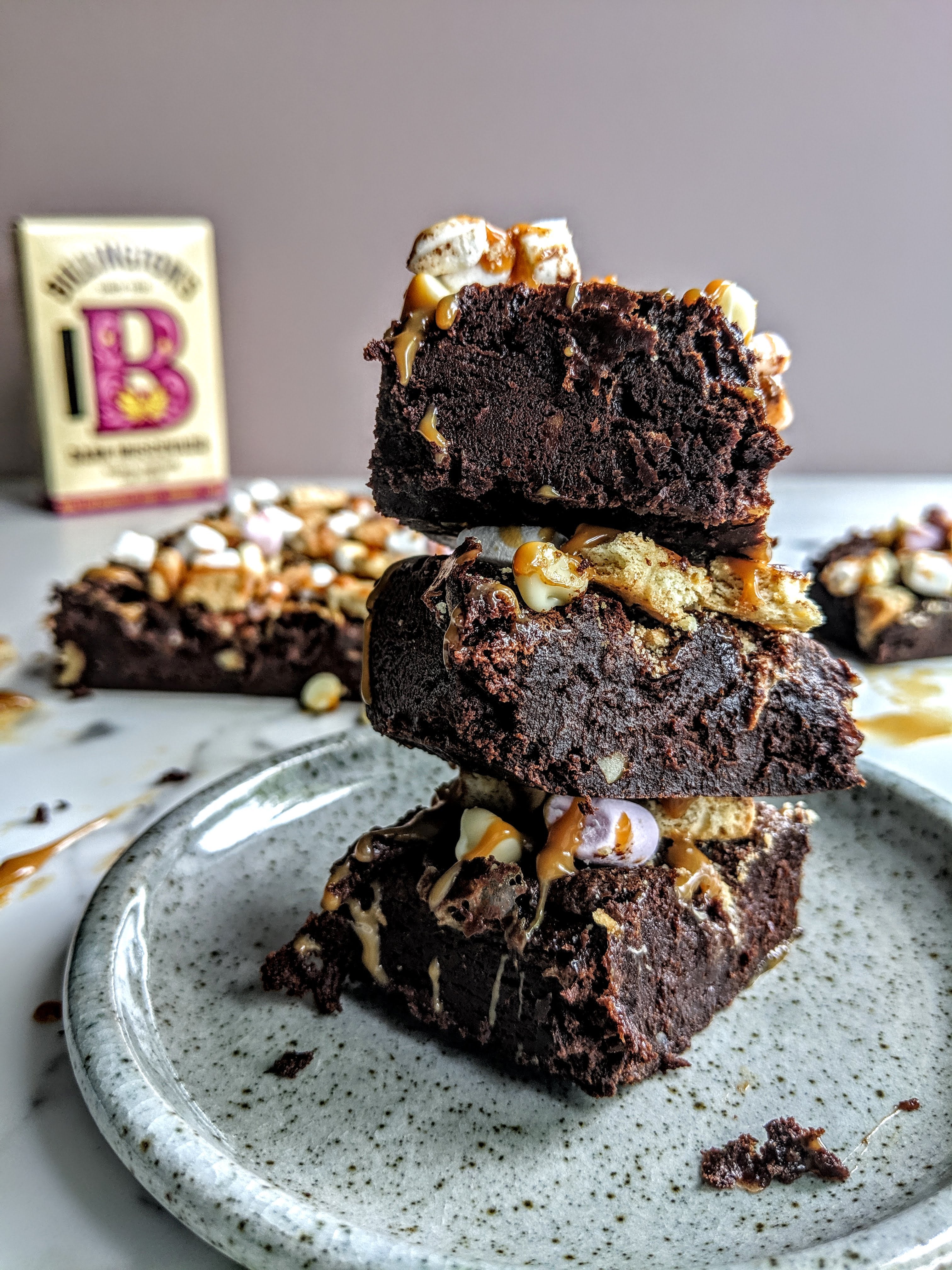 Rocky Road Brownie Recipe Easy Homemade Rocky Road Brownies Baking Mad