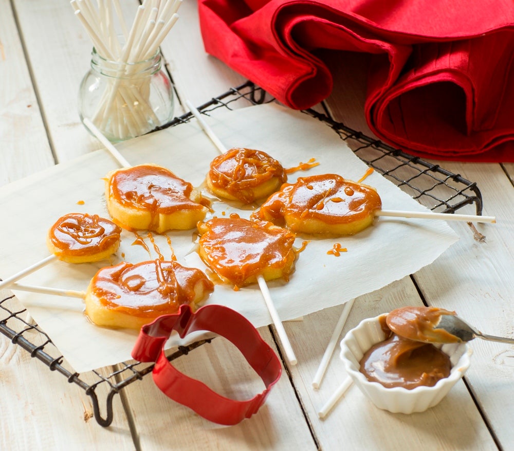 Toffee Apple Lollies Recipe How to Make Toffee Apple Lollies