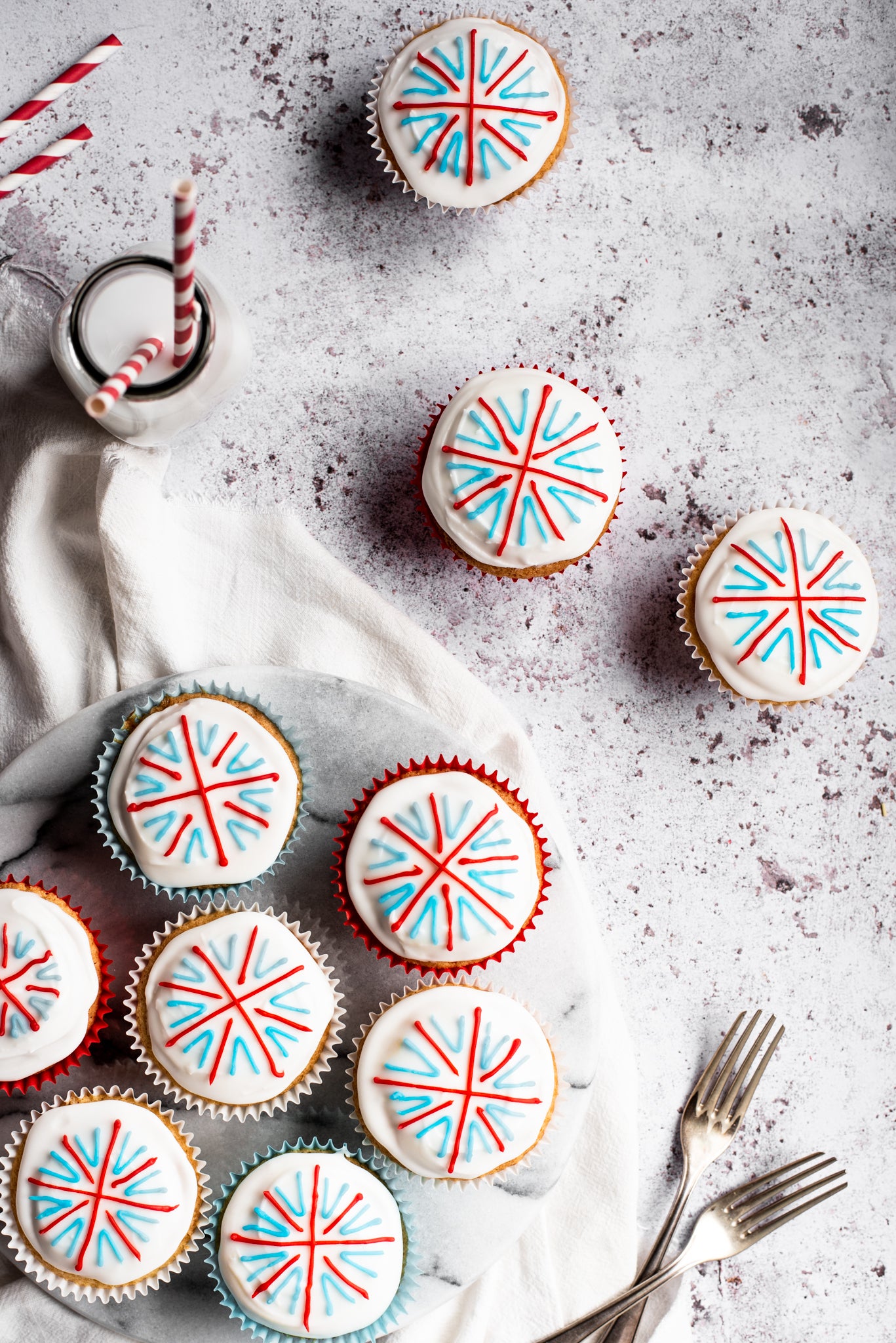Union Jack Cupcakes Recipe How to Make Union Jack Cupcakes