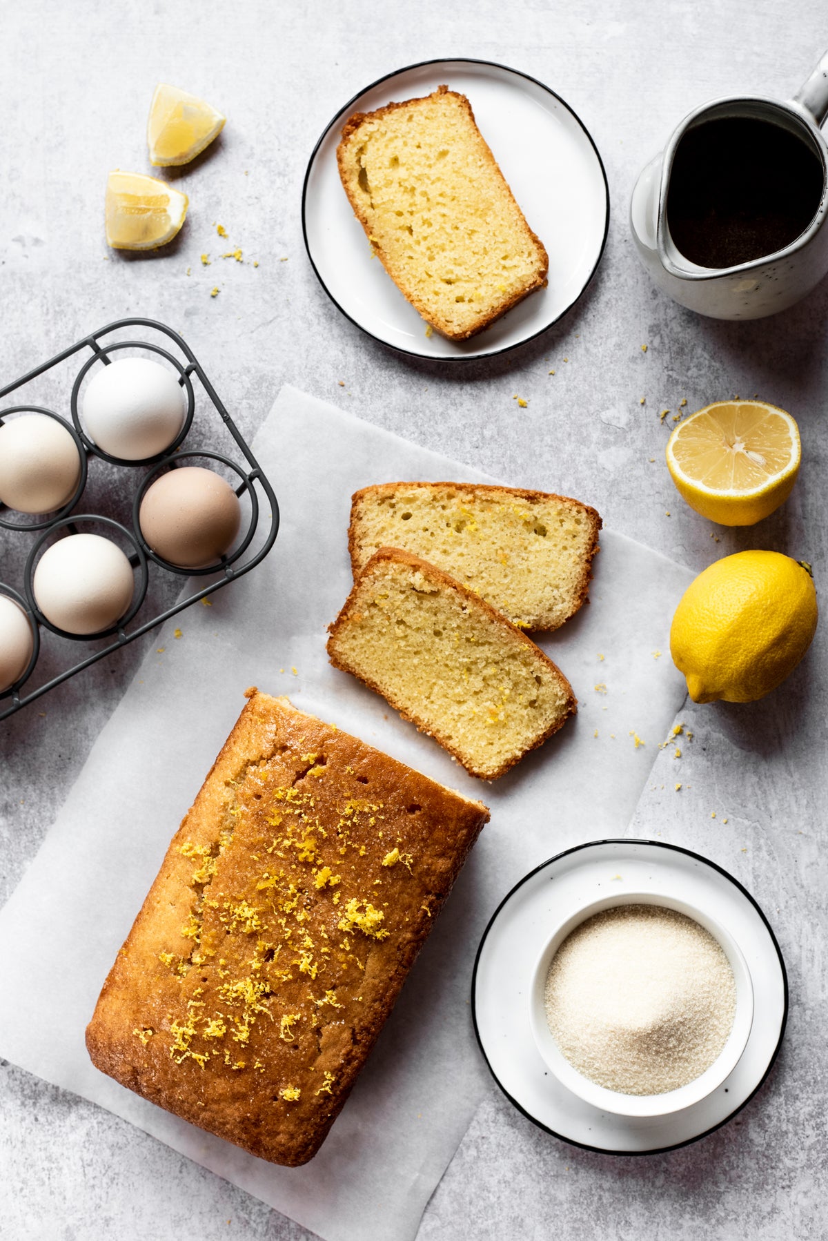 Zesty lemon drizzle cake | Baking Mad