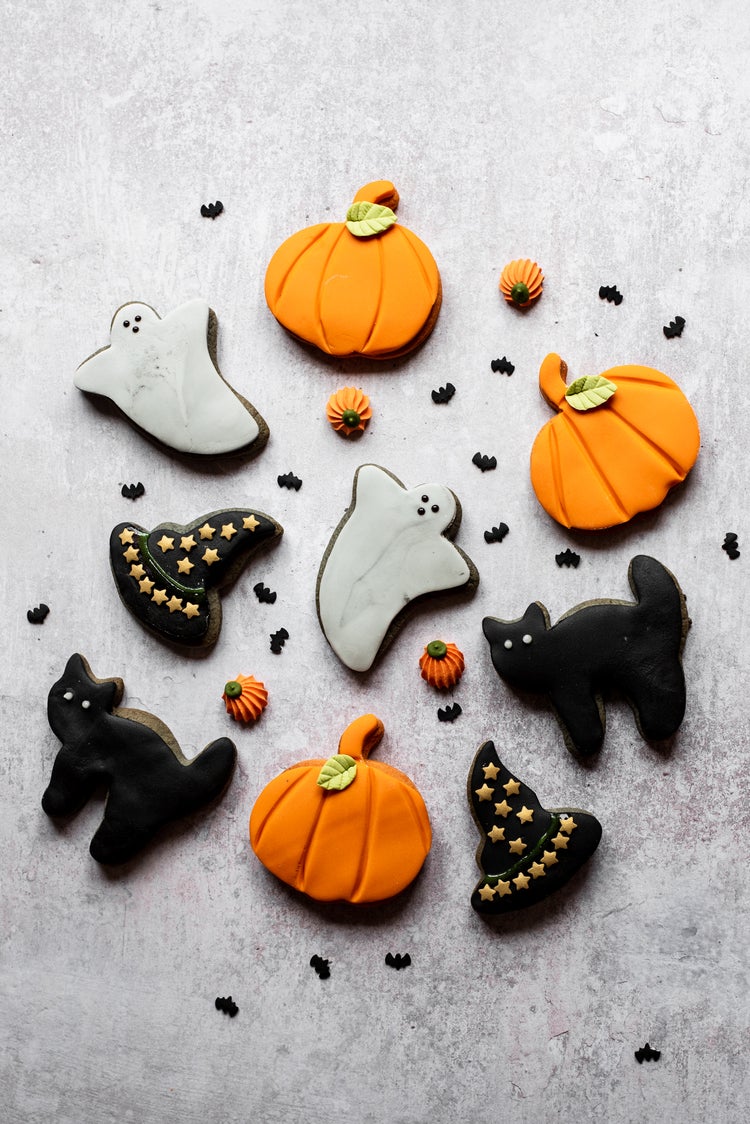 Halloween Cookies Recipe | How to Make Halloween Cookies | Baking Mad