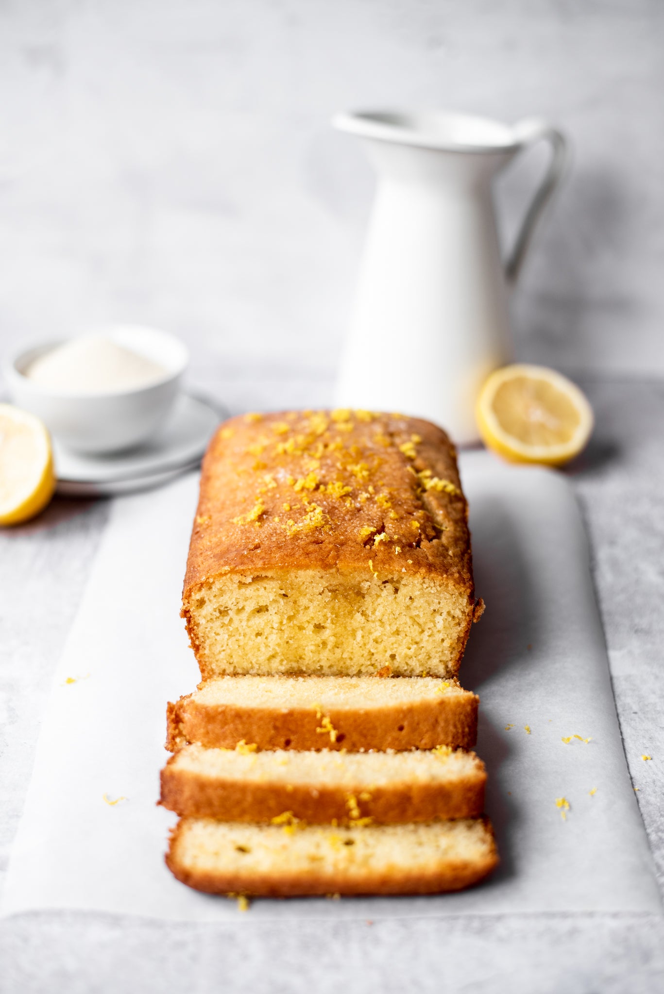 Zesty Lemon Drizzle Cake Baking Mad