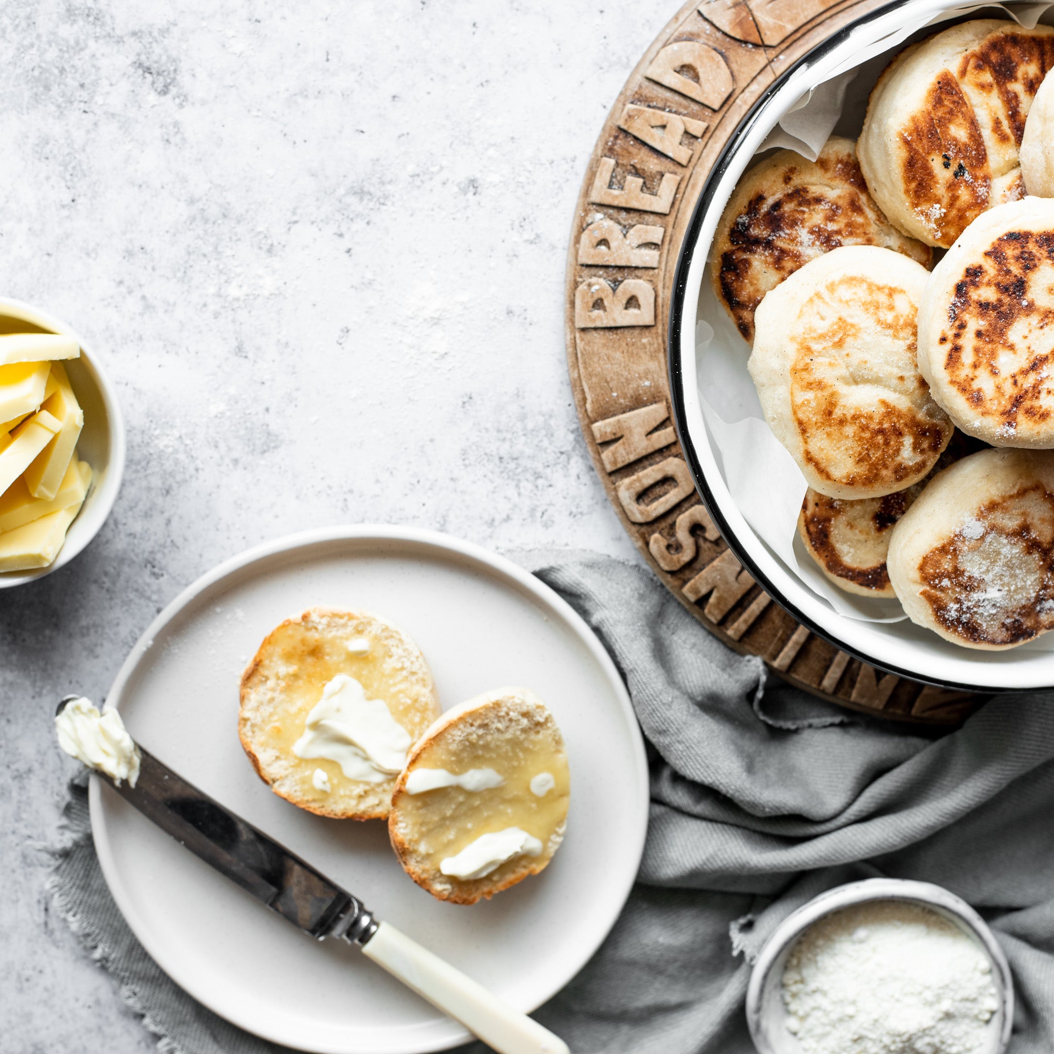 English Muffin Recipe Baking Mad