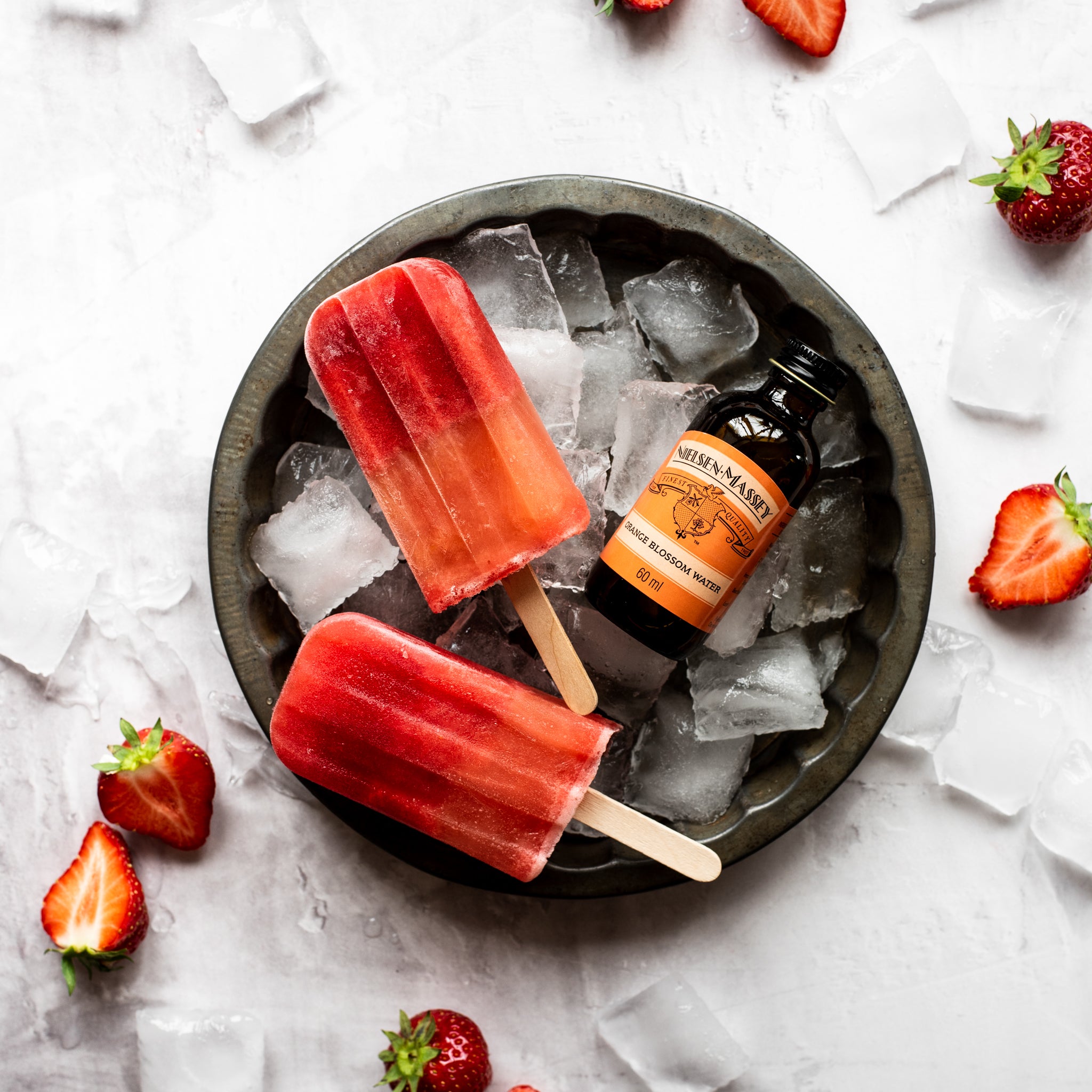 Strawberry and Orange Lollies Recipe