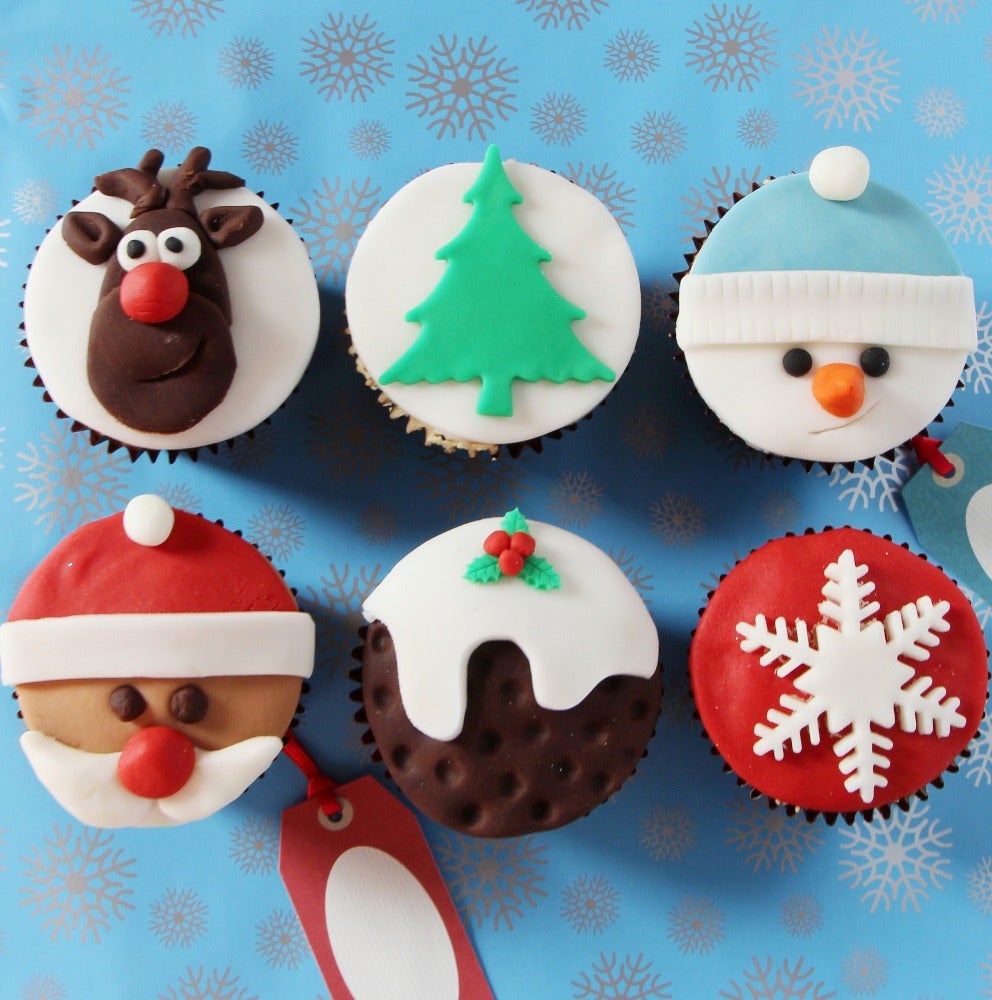 Christmas Cupcake Recipe | Baking Mad