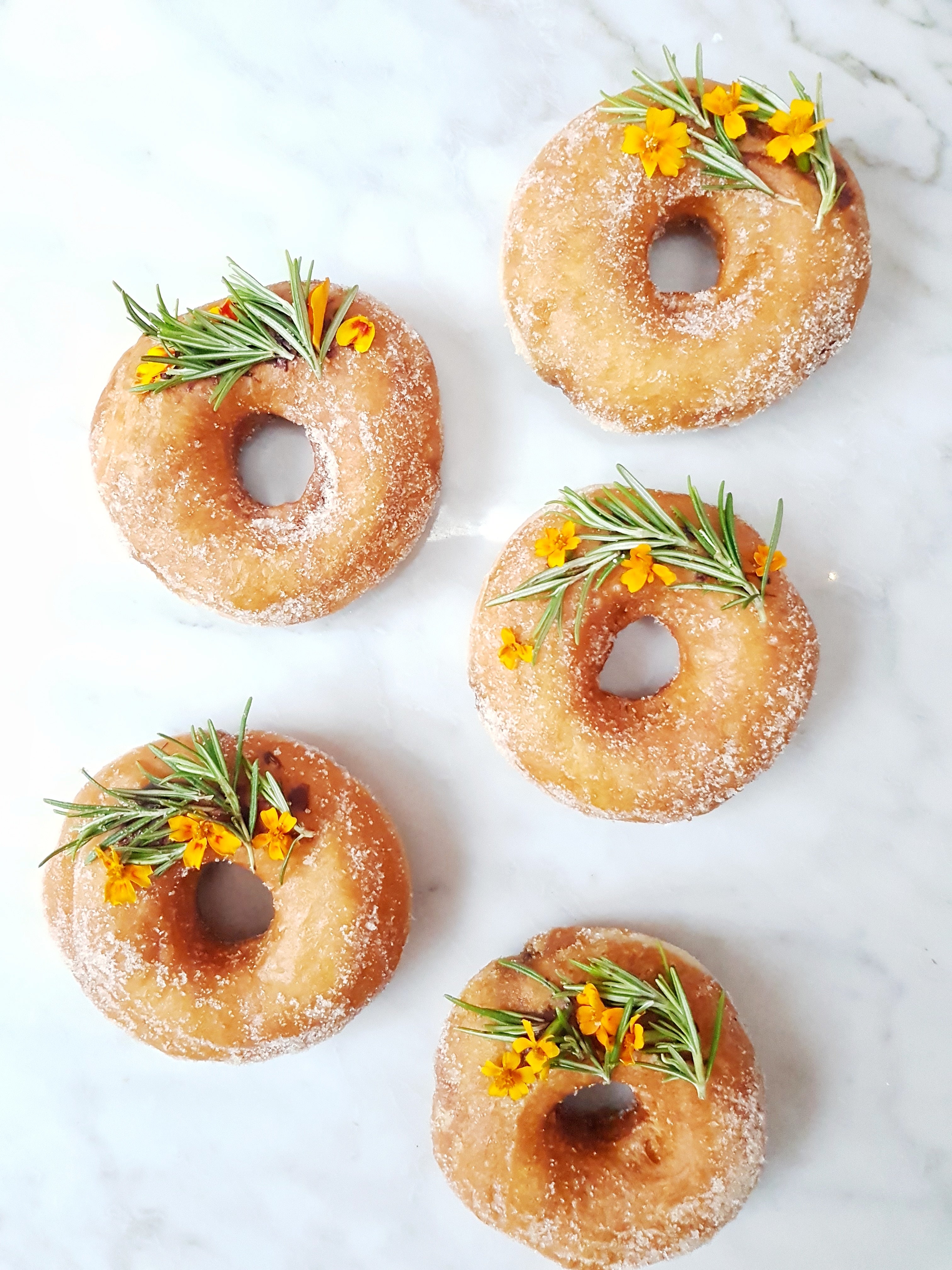 Molasses Salted Caramel Doughnuts Recipe